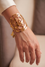 rounded name bracelet