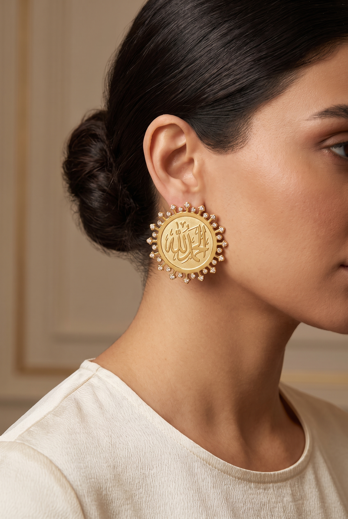 sun earrings